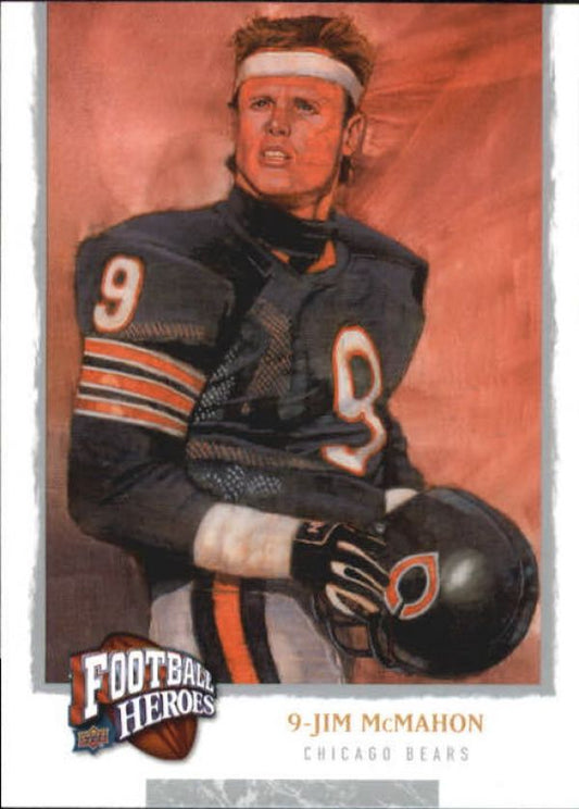 NFL 2008 Upper Deck Heroes - No 228 - Jim McMahon