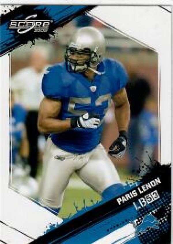 NFL 2009 Score Glossy - No 99 - Paris Lenon