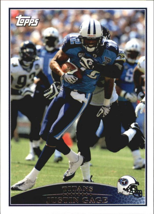 NFL 2009 Topps - No 33 - Justin Gage