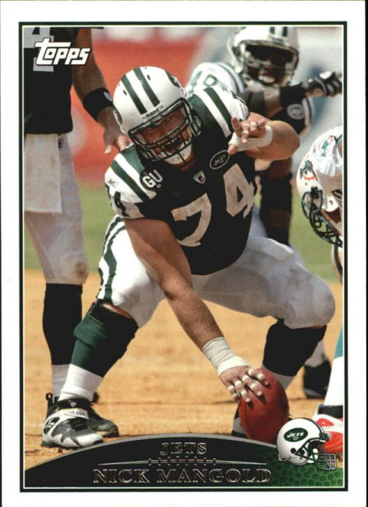 NFL 2009 Topps - No 87 - Nick Mangold