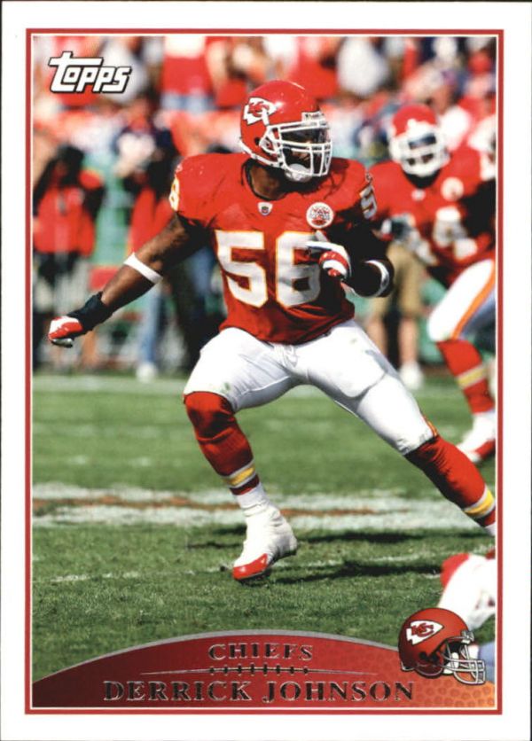 NFL 2009 Topps - No. 253 - Derrick Johnson