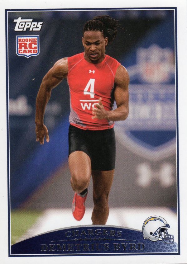 NFL 2009 Topps - No 362 - Demetrius Byrd