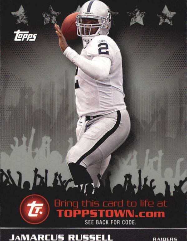 NFL 2009 Topps Topps Town Silver - No TTT21 - JaMarcus Russell