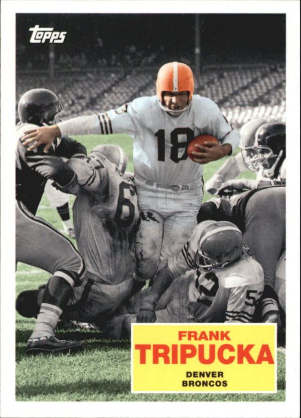 NFL 2009 Topps Flashback - No FB1 - Frank Tripucka