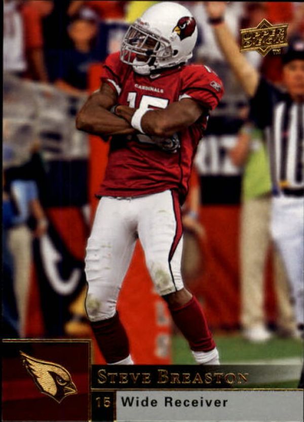 NFL 2009 Upper Deck - No 5 - Steve Breaston