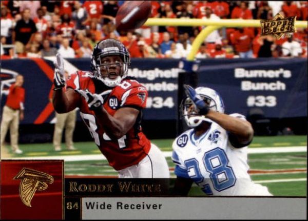 NFL 2009 Upper Deck - No 10 - Roddy White