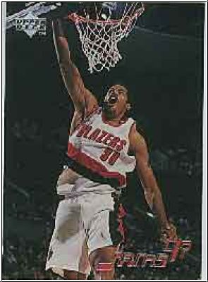 NBA 1997/98 Upper Deck - No 157 - Rasheed Wallace