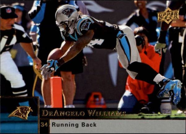 NFL 2009 Upper Deck - No 28 - DeAngelo Williams