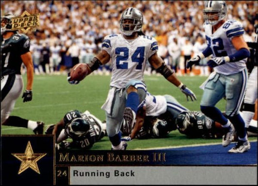 NFL 2009 Upper Deck - No 53 - Marion Barber III