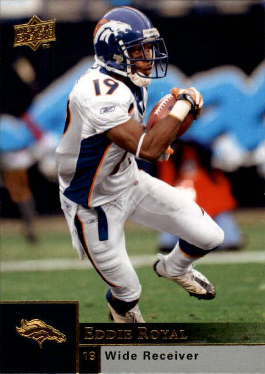 NFL 2009 Upper Deck - No 61 - Eddie Royal