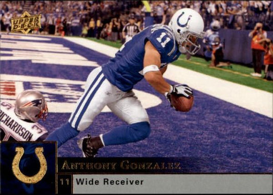 NFL 2009 Upper Deck - No 88 - Anthony Gonzalez