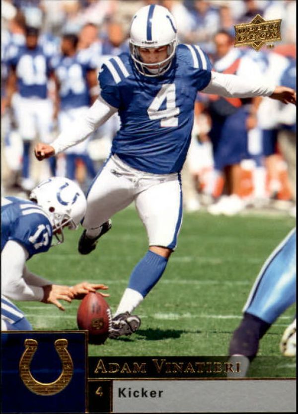 NFL 2009 Upper Deck - No 90 - Adam Vinatieri