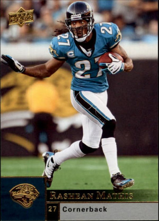 NFL 2009 Upper Deck - No 96 - Rashean Mathis