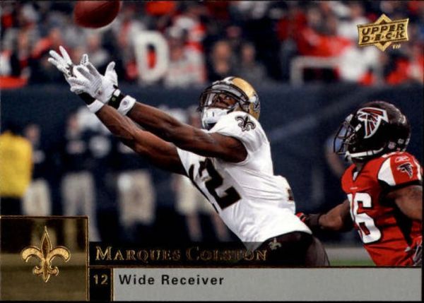 NFL 2009 Upper Deck - No 125 - Marques Colston