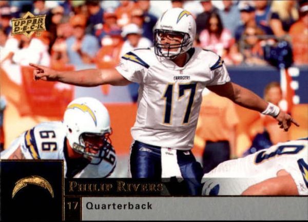 NFL 2009 Upper Deck - No 159 - Philip Rivers