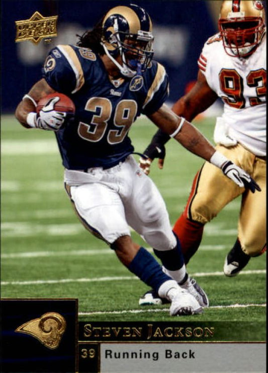 NFL 2009 Upper Deck - No 176 - Steven Jackson