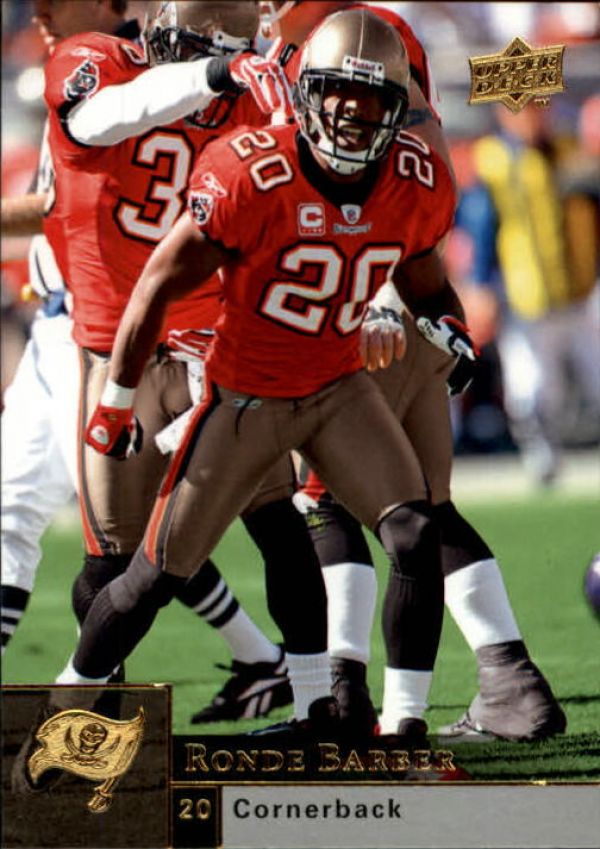 NFL 2009 Upper Deck - No 186 - Ronde Barber