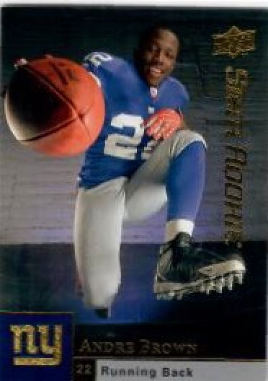 NFL 2009 Upper Deck - No 205 - Andre Brown