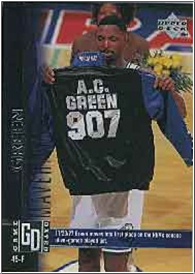 NBA 1997/98 Upper Deck - No. 205 - AC Green