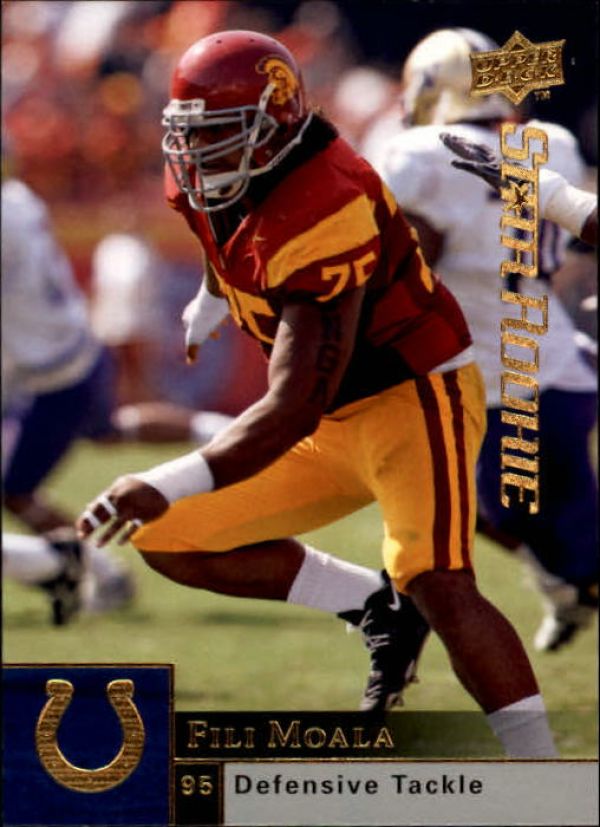 NFL 2009 Upper Deck - No 231 - Fili Moala