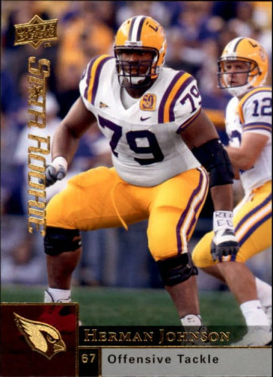 NFL 2009 Upper Deck - No 250 - Herman Johnson