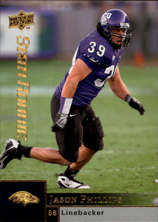 NFL 2009 Upper Deck - No 278 - Jason Phillips