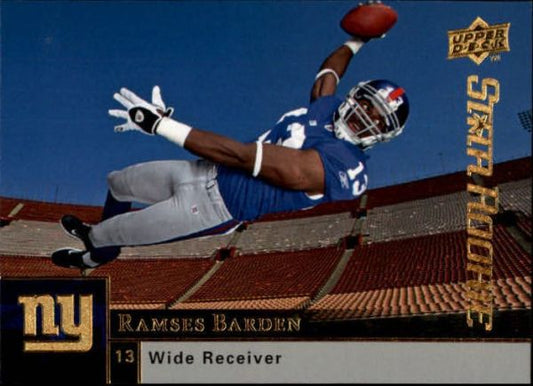 NFL 2009 Upper Deck - No 279 - Ramses Barden