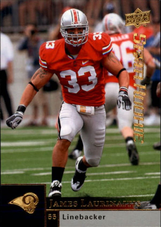 NFL 2009 Upper Deck - No 296 - James Laurinaitis