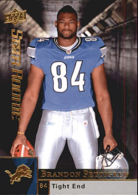 NFL 2009 Upper Deck - No 308 - Brandon Pettigrew