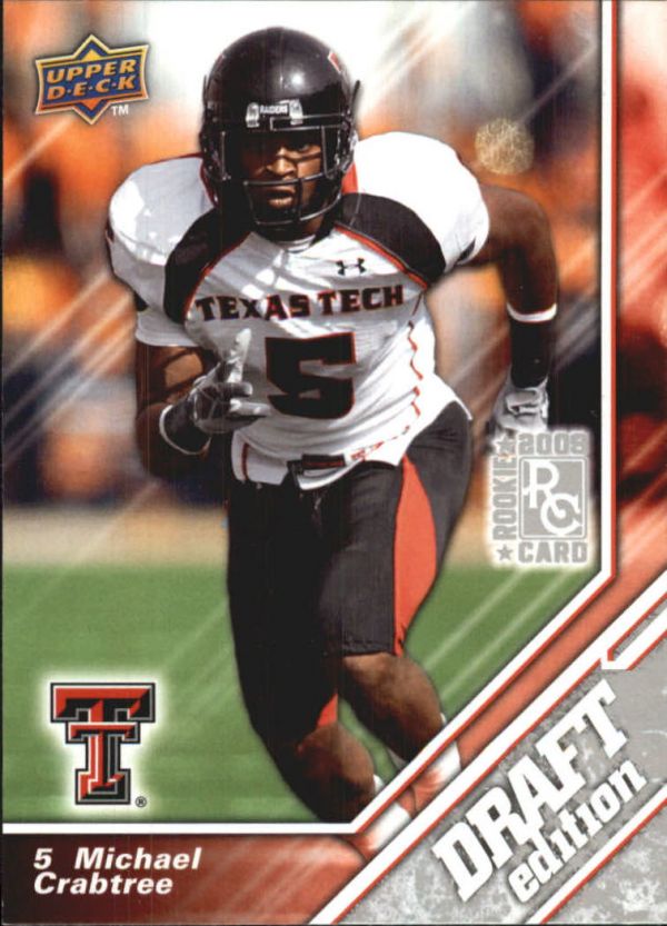 NFL 2009 Upper Deck Draft Edition - No 7 - Michael Crabtree