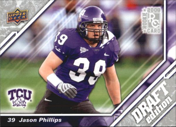 NFL 2009 Upper Deck Draft Edition - No. 15 - Jason Phillips