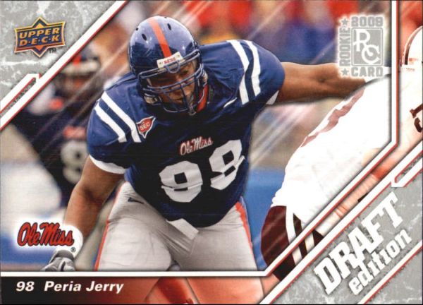 NFL 2009 Upper Deck Draft Edition - No 17 - Peria Jerry