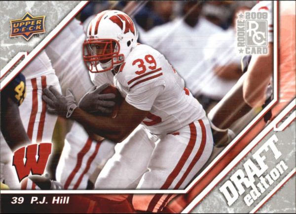 NFL 2009 Upper Deck Draft Edition - No 24 - P.J. Hill