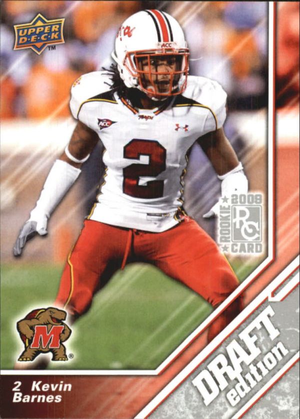 NFL 2009 Upper Deck Draft Edition - No 25 - Kevin Barnes