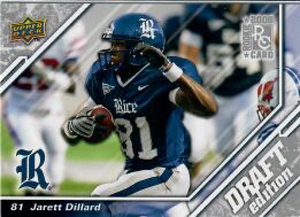 NFL 2009 Upper Deck Draft Edition - No 40 - Jarett Dillard