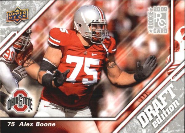 NFL 2009 Upper Deck Draft Edition - No 46 - Alex Boone