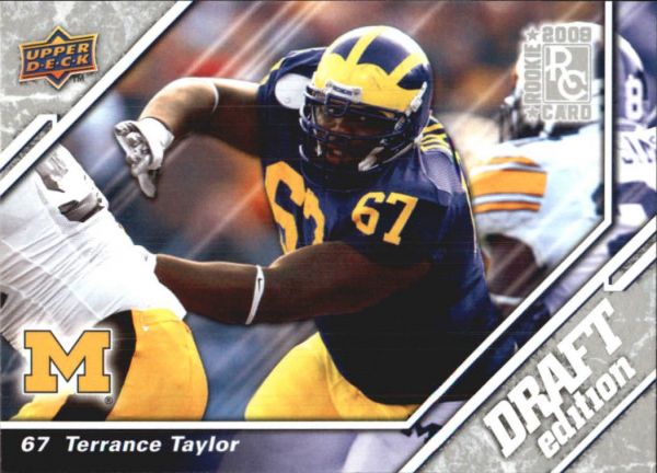 NFL 2009 Upper Deck Draft Edition - No 52 - Terrance Talor