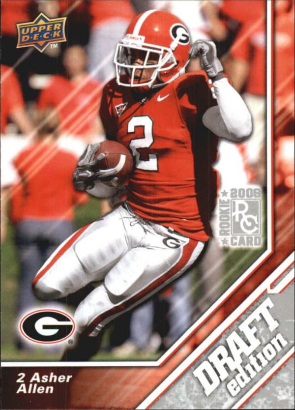 NFL 2009 Upper Deck Draft Edition - No. 57 - Asher Allen