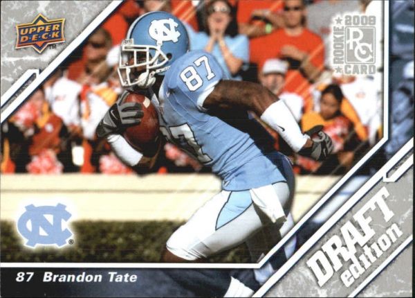 NFL 2009 Upper Deck Draft Edition - No 58 - Brandon Tate