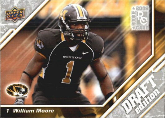 NFL 2009 Upper Deck Draft Edition - No 69 - William Moore