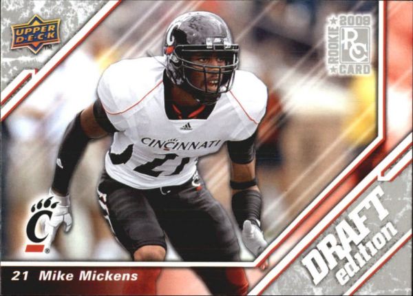 NFL 2009 Upper Deck Draft Edition - No 75 - Mike Mickens