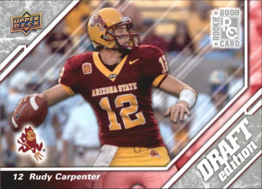 NFL 2009 Upper Deck Draft Edition - No 77 - Rudy Carpenter