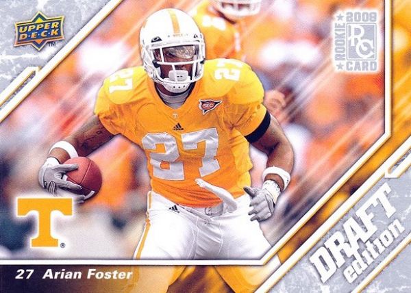 NFL 2009 Upper Deck Draft Edition - No 78 - Arian Foster