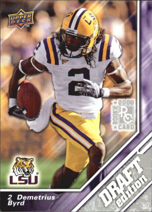 NFL 2009 Upper Deck Draft Edition - No 87 - Demetrius Byrd