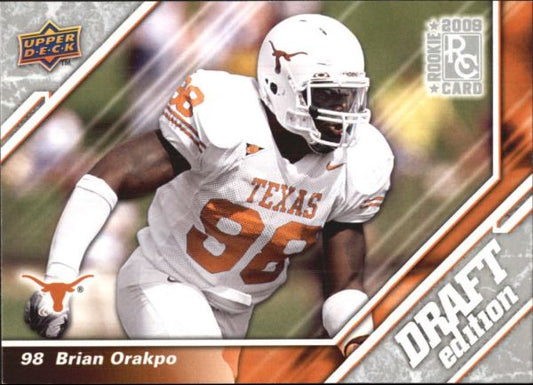 NFL 2009 Upper Deck Draft Edition - No 103 - Brian Orakpo