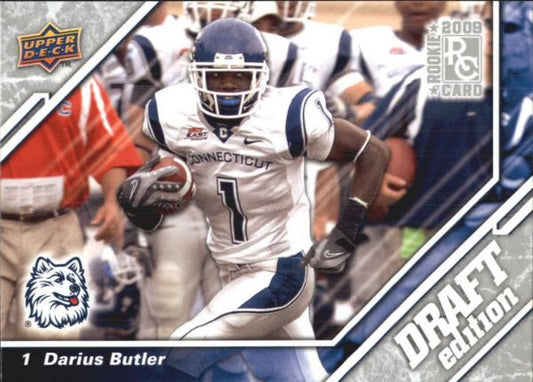 NFL 2009 Upper Deck Draft Edition - No 106 - Darius Butler