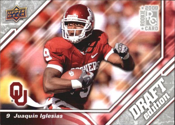 NFL 2009 Upper Deck Draft Edition - No. 113 - Juaquin Iglesias