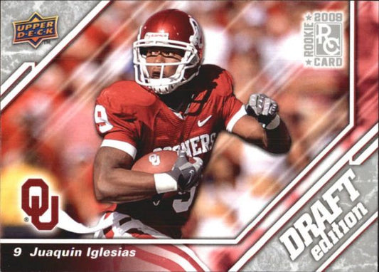 NFL 2009 Upper Deck Draft Edition - No 113 - Juaquin Iglesias