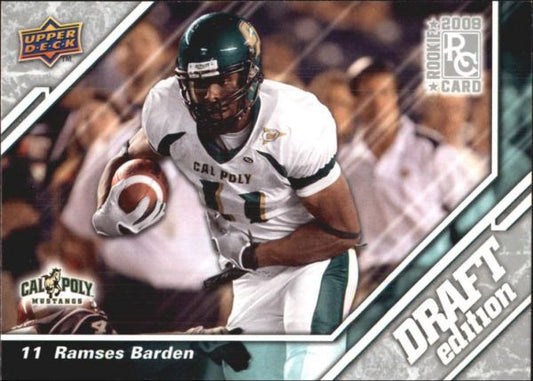 NFL 2009 Upper Deck Draft Edition - No 116 - Ramses Barden