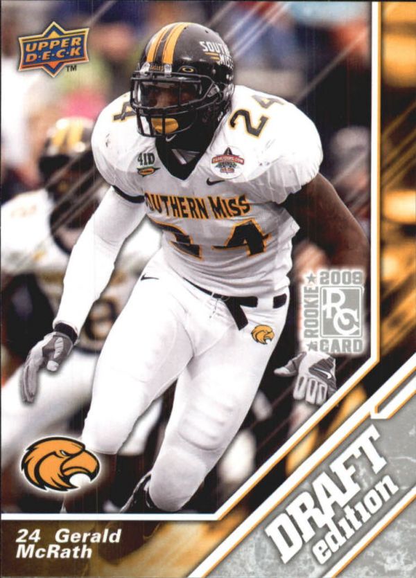 NFL 2009 Upper Deck Draft Edition - No 135 - Gerald McRath